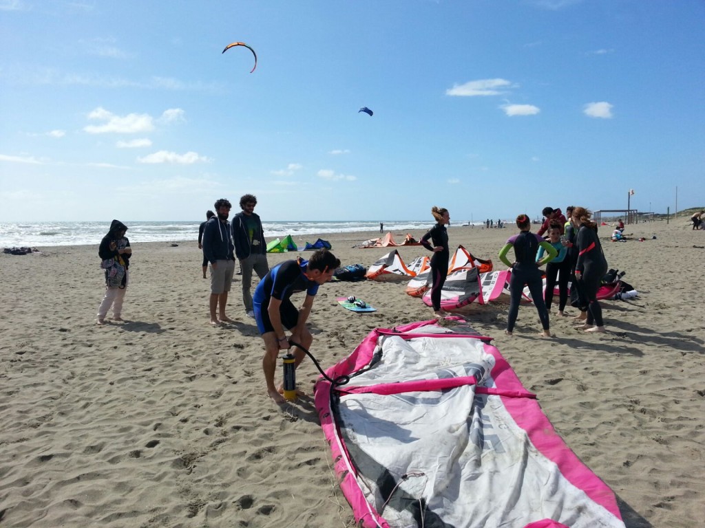 corsi scuola kitesurf roma