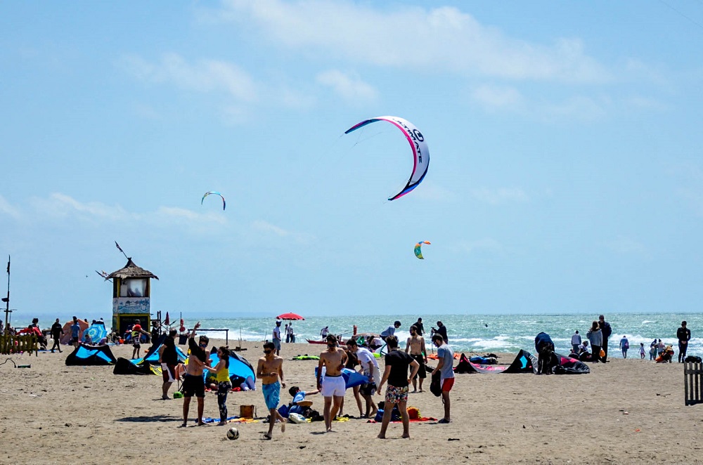 kitesurf a fregene